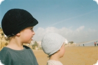 Crossover hat for boys