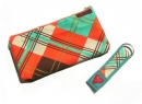 plaid pencil case