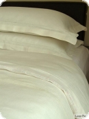 bed linen. white
