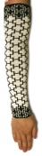 armwarmers. 'Cross white''