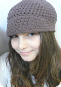 Crossover hat. mocca