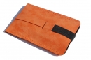 iPhone sleeve of leather. orange