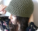 Summer hat. olive